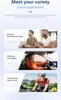 INF Chytré dotykové překladatelské Bluetooth brýle Náhled obrázku produktu 5