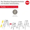 Hailo D100 TL TopLine Escabeau avec montants télescopiques Voir les images du produit 2
