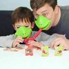 2x Chamäleon Zunge Spielzeug Quickdraw Lustiges Spiel Frosch Mund Kinder 