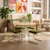 Tavolo da pranzo rotondo per 4 persone D100 cm legno - Anteprima dell’immagine prodotto 6