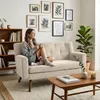 CLP Sofa Kioni Cordbezug 2-Sitzer komfortabel gepolstert Produktbild-Vorschau 4