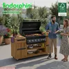 Endorphin Outdoorküche Teak inkl. Merlin 641 Built- in Produktbild-Vorschau 4