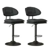 Hawthyhome Barhocker 2er Set Ergonomische Gepolsterte Produktbild-Vorschau 5
