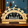 Ramadan-Lampe aus Holz mit LED-Sternen und Mond 3D Eid Produktbild-Vorschau 8