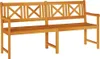 Lavička vidaXL Outdoor Natur 180 x 56 x 90 cm z masívneho Náhľad obrázku produktu 1
