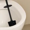 Relaxdays Toilettenbürste Wandmontage, Kleben oder Bohren, Produktbild-Vorschau 7