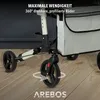 AREBOS ľahký rolátor, rolátory, 6-pozičné nastavenie výšky, Náhľad obrázku produktu 10