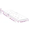 vidaXL Cuscino per sedia a sdraio Taupe (75+105)x50x4 cm Anteprima dell’immagine prodotto 13