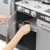 Cucina in legno XXL con illuminazione LED, grembiule e Anteprima dell’immagine prodotto 16