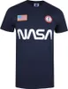 NASA - T-shirt pour homme TV362 (XL) (bleu marine) Voir les images du produit 1