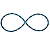 Faltbarer Anfänger Hula Hoop Reifen, Neon-Blau Ø105cm Produktbild-Vorschau 3