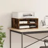 vidaXL Stojan na tiskárny kouřový dub 49x40x22,5 cm Náhled obrázku produktu 3
