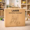 Laavir Houten Loopwagen met Activiteitenpaneel - Baby Productafbeelding-voorbeeld 7
