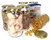 6er Set Einkochgläser 1062ml Rundglas gold Deckel Produktbild-Vorschau 1