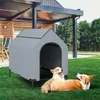 GOPLUS 2 in 1 Hundebett & erhöhte Hundehütte, Haustierbett Produktbild-Vorschau 8