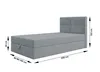 Bett, Boxspringbett NOLA MINI mit Bettkästen, Einzellbett, Produktbild-Vorschau 2