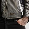 Rebelhorn Hunter 2 Damen Motorrad Lederjacke, vintage Produktbild-Vorschau 10