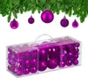 Relaxdays Weihnachtskugeln im 76er Set, Kunststoff, Produktbild-Vorschau 1