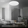 Briloner LED Deckenlampe Dimmbar Ø48x7 cm Rund 51W, 8000lm Produktbild-Vorschau 4