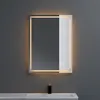 dopporo Badspiegel mit Beleuchtung 60x80cm LED Produktbild-Vorschau 4