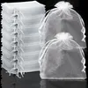 100 Stück Organzasäckchen Organzabeutel Schmuckbeutel 7x9 Produktbild-Vorschau 1