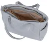 Elegante graue Damenhandtasche mit recyceltem Material und Produktbild-Vorschau 11