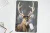 MuchoWow® Mauspad Mousepad Hirsch - Weiß - Braun - Geweih Produktbild-Vorschau 5