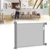 XINZI Einziehbares Treppenschutzgitter bis 150cm Grau, PVC Produktbild-Vorschau 1