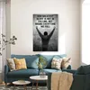 Motivation Boxer Zitate Sport Wandbild Leinwandbild Produktbild-Vorschau 3