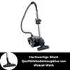 Fakir Black Vac Power Staubsauger mit Beutel, Leiser Produktbild-Vorschau 5