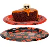 com-four® 15x Halloween dekorativní talíře - vysoce Náhled obrázku produktu 2