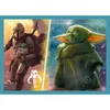 A split image showing the Mandalorian and Grogu from Star Wars. Voir les images du produit