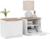 Nachtkastje Vicco Betti Wit/Sonoma Set van 2, Model 41546 Productafbeelding-voorbeeld 7