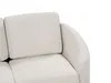 BELIANI 2-Sitzer Sofa Hellbeige Stoffbezug mit Armlehnen Produktbild-Vorschau 8
