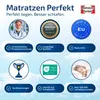Matratze 90x200cm H4 München Taschenfederkern 1000 Federn Produktbild-Vorschau 8