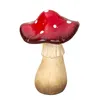 2 Stück Fliegenpilz Figuren H 20 cm Pilz Dekofigur Produktbild-Vorschau 1