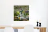 MuchoWow® Poster Vase - Blumen - Farben 50x50 cm - Produktbild-Vorschau 5