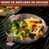 Panier à griller rond Bremermann 27 x 6 x 22,5 cm en acier Voir les images du produit 5