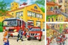 3 x 49 Teile Ravensburger Kinder Puzzle Feuerwehreinsatz Produktbild-Vorschau 2