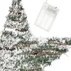 com-four® Kunstkerstster, besneeuwd met verlichting en Productafbeelding-voorbeeld 4
