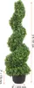 VEVOR 2 szt. Sztuczny bukszpan wieża topiary spirala Podgląd zdjęcia produktu 10