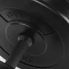 A close-up view of a black dumbbell weight plate with the brand name 'GYMTEK' embossed on it. Náhled obrázku produktu
