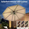 GOPLUS Sonnenschirm 300 cm mit LED Solar Beleuchtung, 9 Produktbild-Vorschau 2