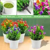 4 Stücke Kunstblumen Künstliche Callalilie Blumen Produktbild-Vorschau 3