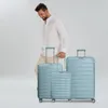 Franky London 4 Rollen Kofferset 3-teilig mit Dehnfalte Produktbild-Vorschau 3