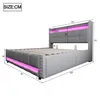Flieks Polsterbett 160x200cm mit Ladefunktion (USB & Produktbild-Vorschau 4