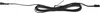 A black cable with connectors on both ends, laid out on a white background. Produktbild-Vorschau