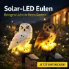 LumaOwl™ Solar LED Eule Gartenlampe Deko Außen Beleuchtung Produktbild-Vorschau 2