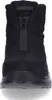 A close-up front view of a black boot. Náhled obrázku produktu