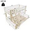 A diagram of a bunk bed with dimensions labeled. Produktbild-Vorschau